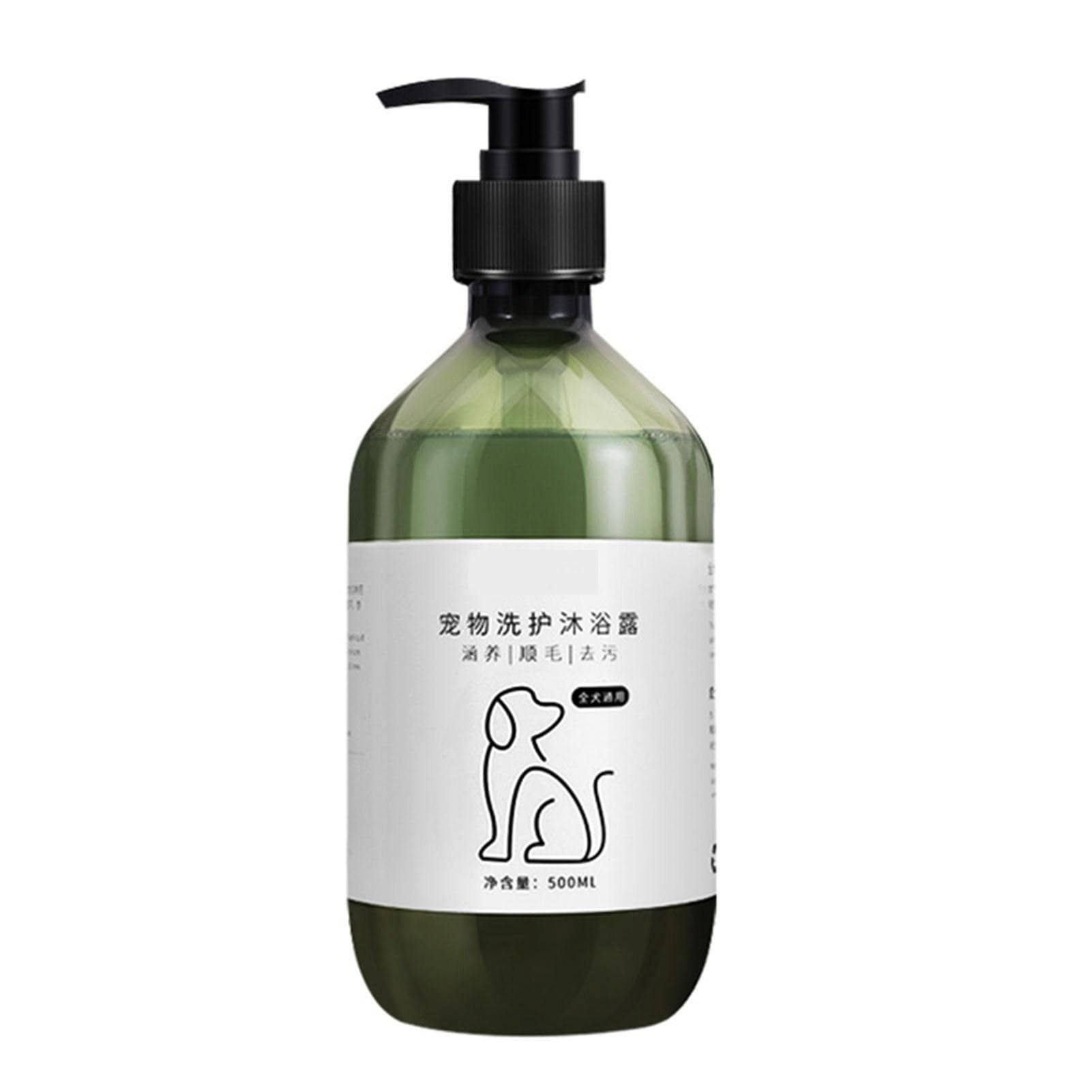 500ml Pet Shampoo Odor Removal Gentle Hair Cleaning Moisturizing Nourishing Pet Shower Shampoo for