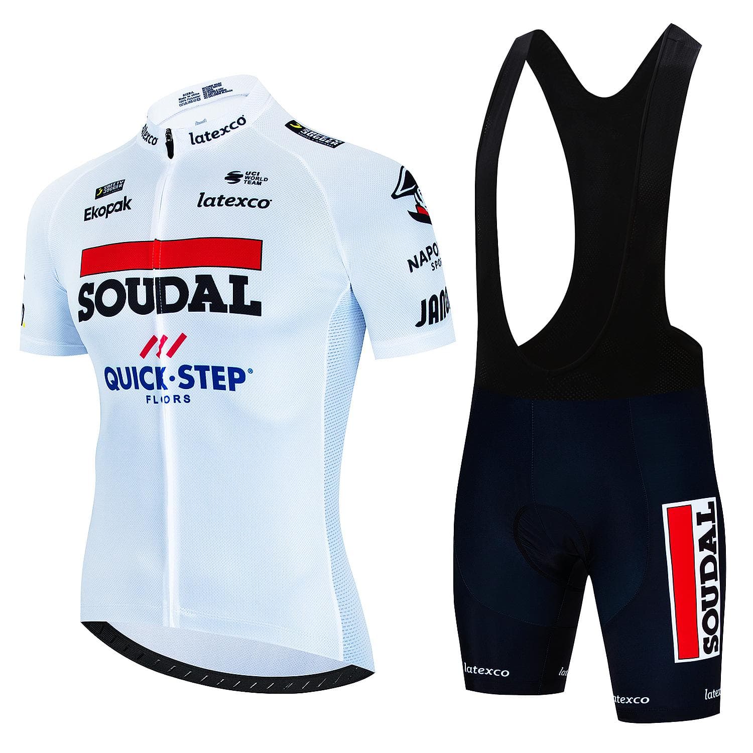 Men's Cycling Outfit Set SOUDAL Quick Step Clothing 2025 Bicycles Clothes Summer Bike Jersey Cycle Jacket Man Spring Shorts Bib M