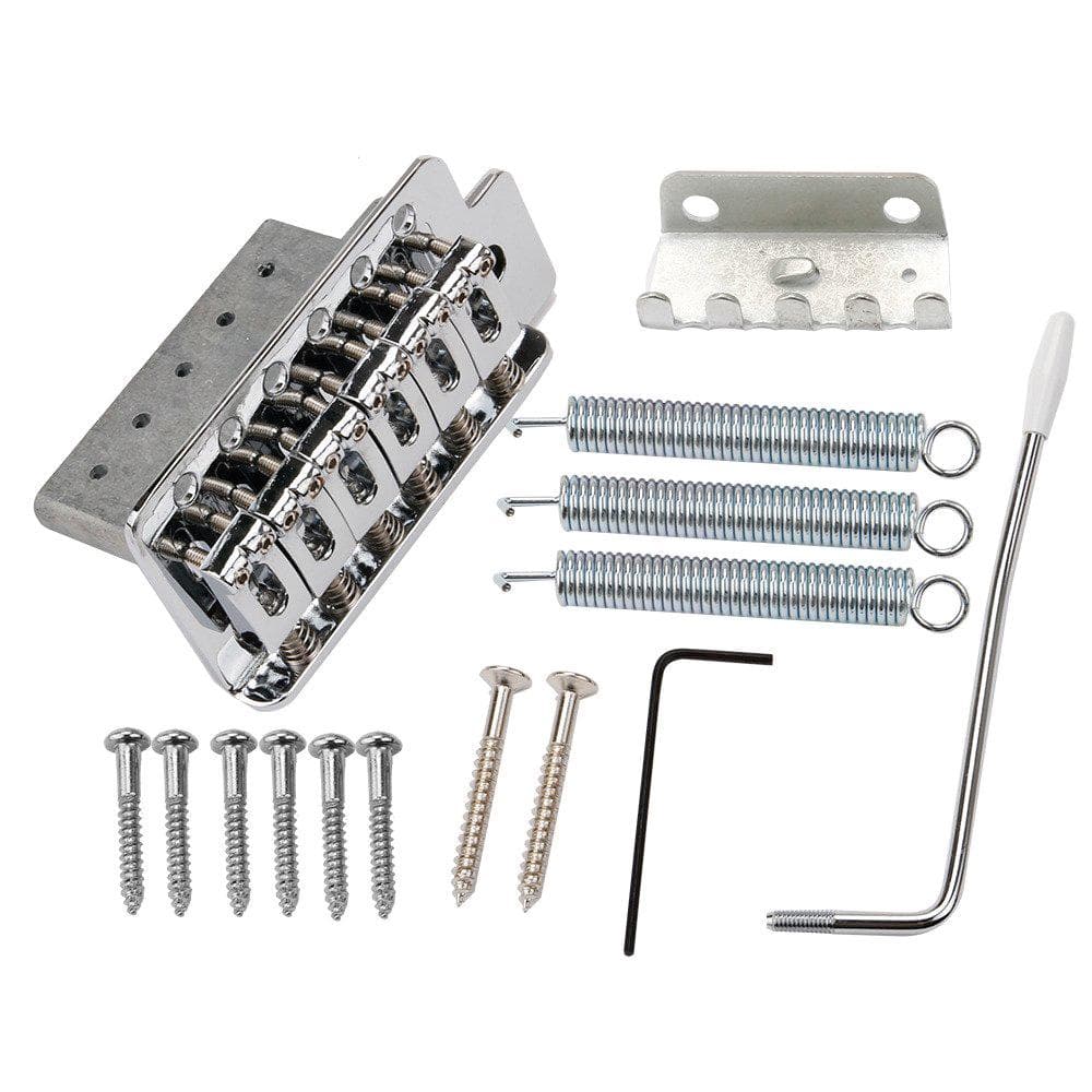 Electric Guitar Swing Tremolo Bridge ST Tremolo System silver