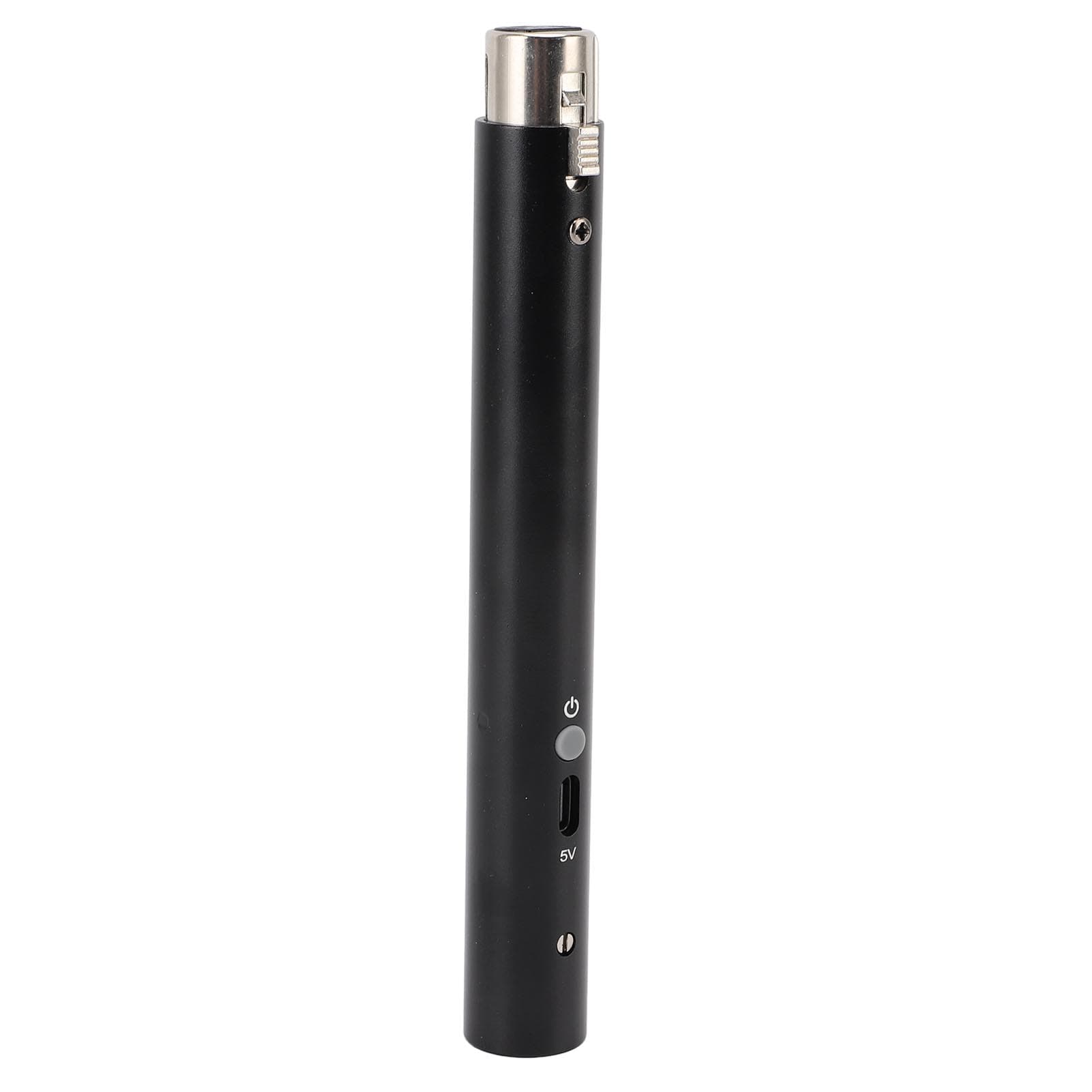 48V Phantom Power Microphone Preamp with 28dB Gain Controllable Switch for Dynamic Microphones