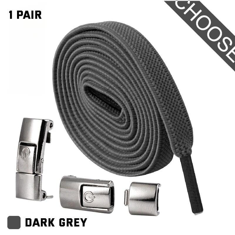 2023 Press Lock Shoelaces Without Ties Elastic Laces Sneaker 8MM Widened Flat No Tie Shoe Laces Kids Adult Shoelace for Shoes CHINA
