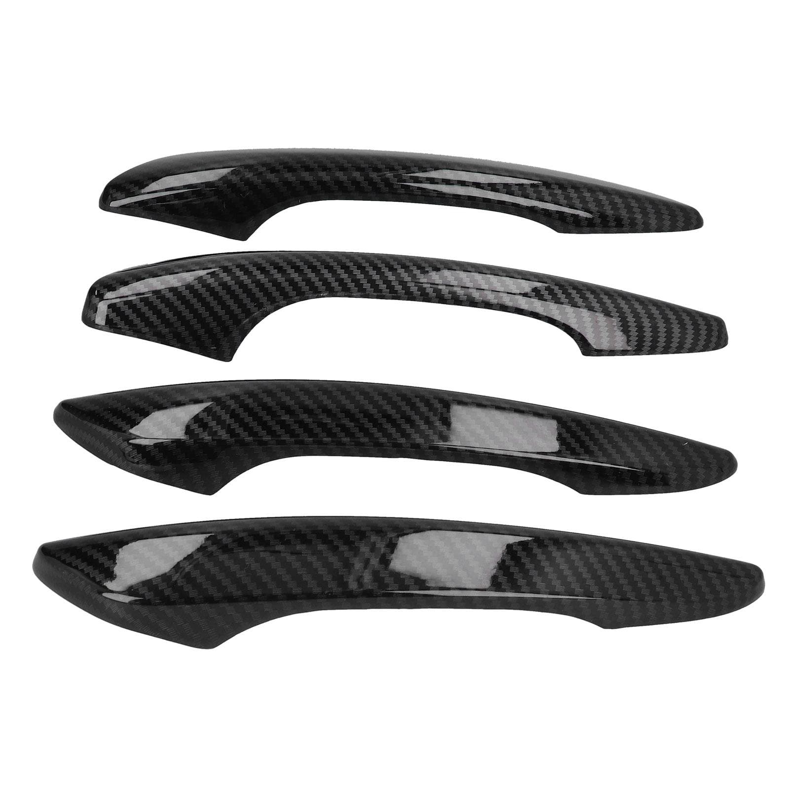 Car Door Handle Cover Carbon Fiber Style Replacement for Mazda 3 Hatchbck BP 2019?2020