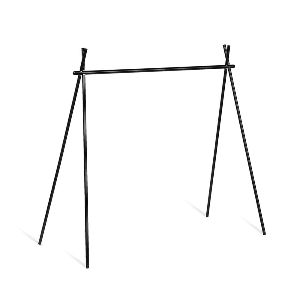 Outdoor Camping Cups Bowls Folding Drying Rack Hung Shelf With Hook Aluminum Alloy Bracket Picnic L