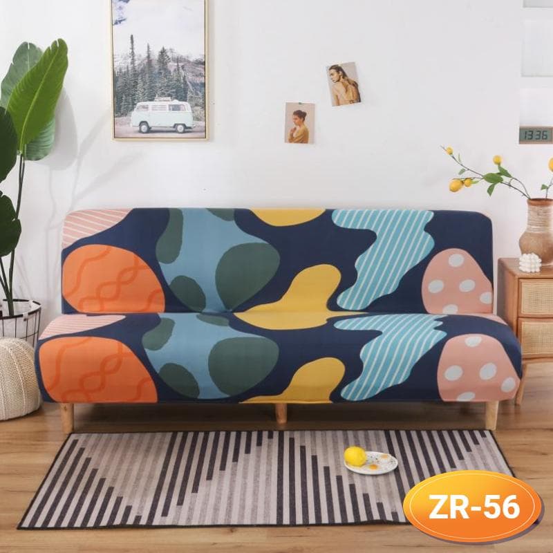 Sofa Bed Cover Without Armrest Folding Sofa Cover Elastic Sofa Covers For Living Room Couch Covers For Sofas L 160-190cm