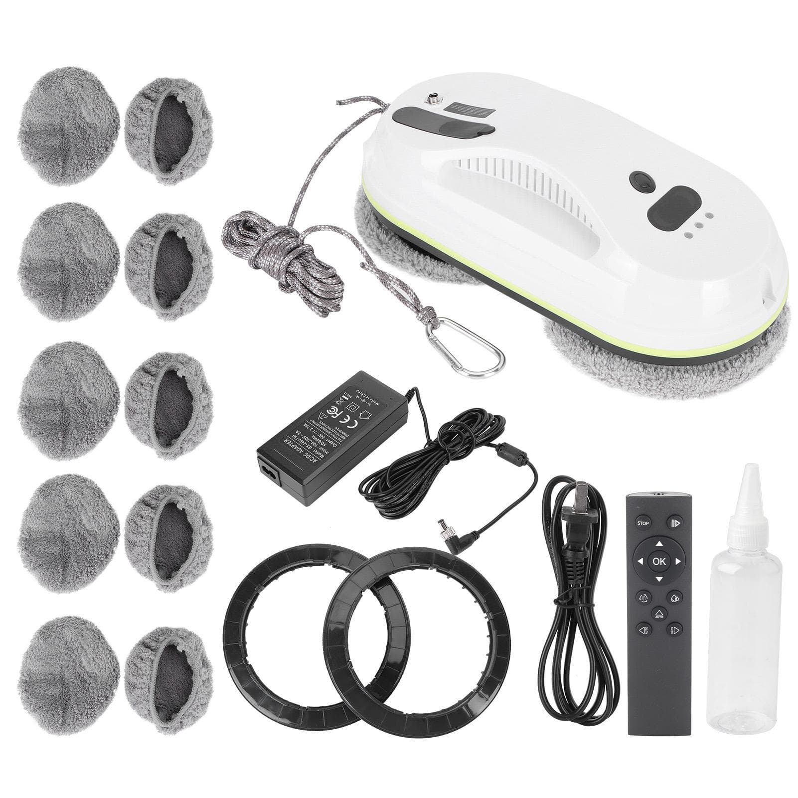 Electric Window Cleaner Window Cleaning Robot Remote Glass Cleaner Tool
