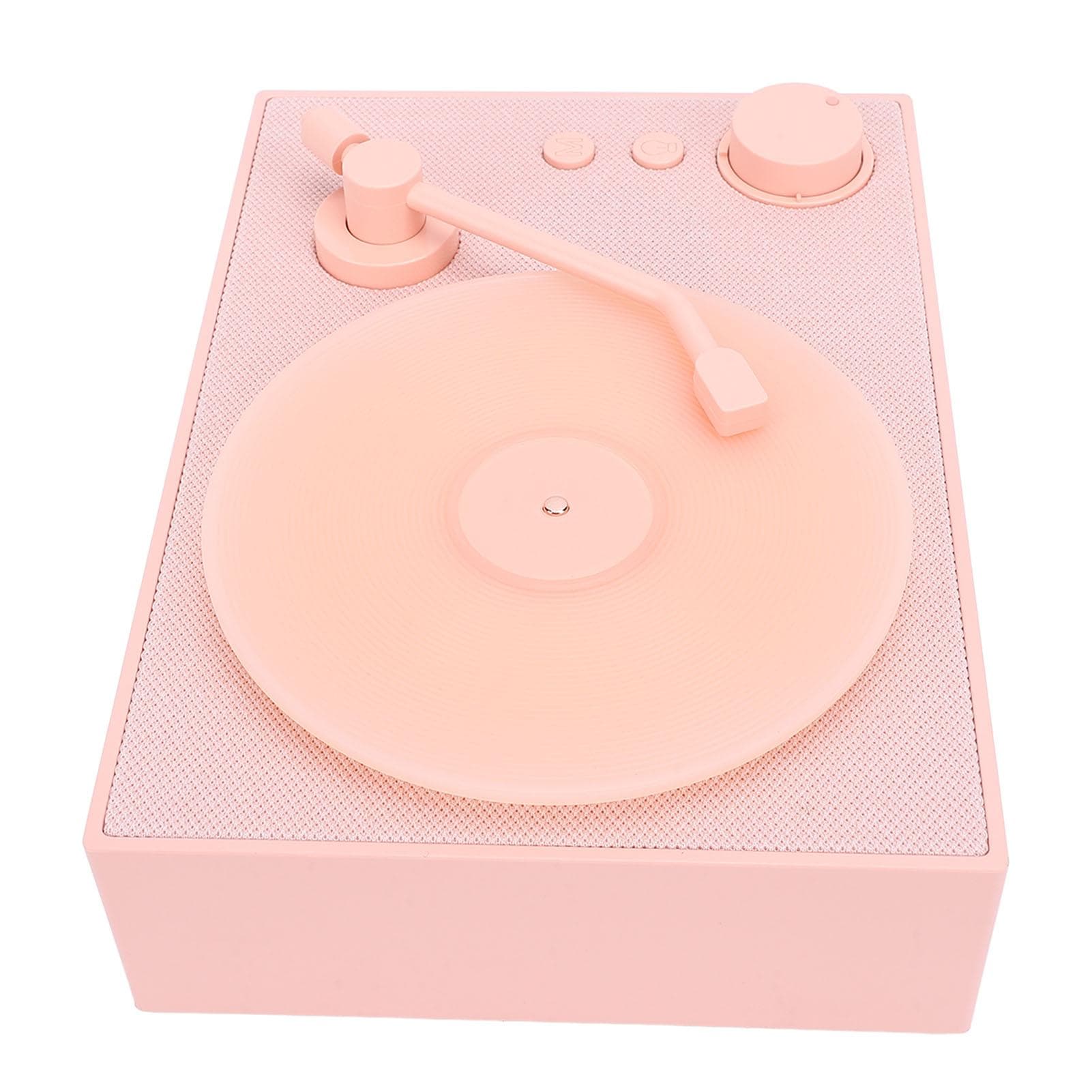 Vintage Record Player with Aroma Diffuser Bluetooth Wireless Portable Wireless Record Player Green pink