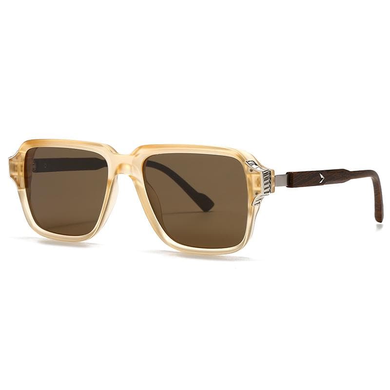New 1 1mm Thick Round Frame Sunglasses for Men Women Fashion Trendy UV Protection 10071
