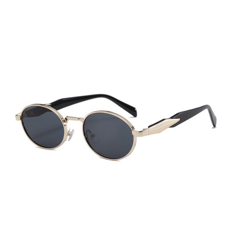 Luxury Brand Sunglasses Unisex Fashion Oval Round Stylish Sun Glasses for Men Women Eyewear Shades MULTI