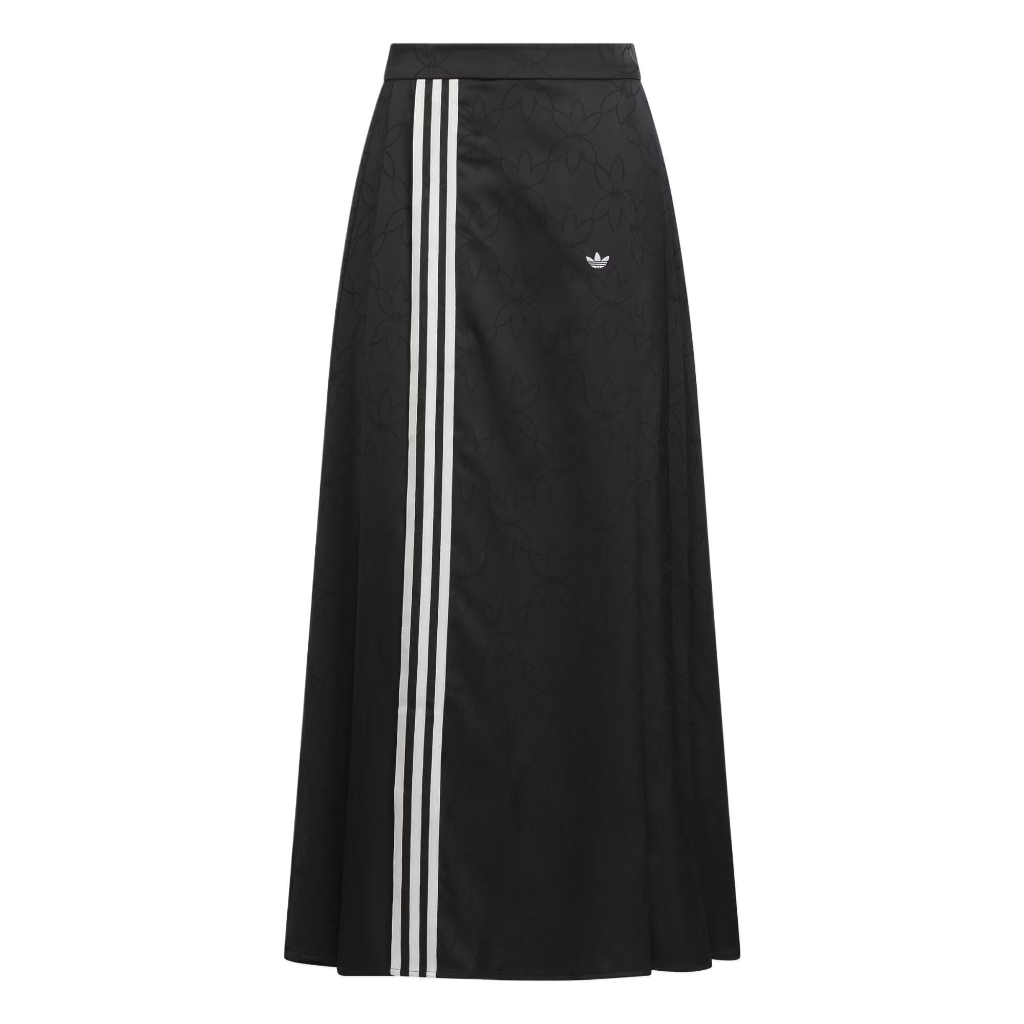 Adidas Originals Comfortable Soft Skin-Friendly Fashion Casual Long Skirt Women Skirts Black KB6397 S