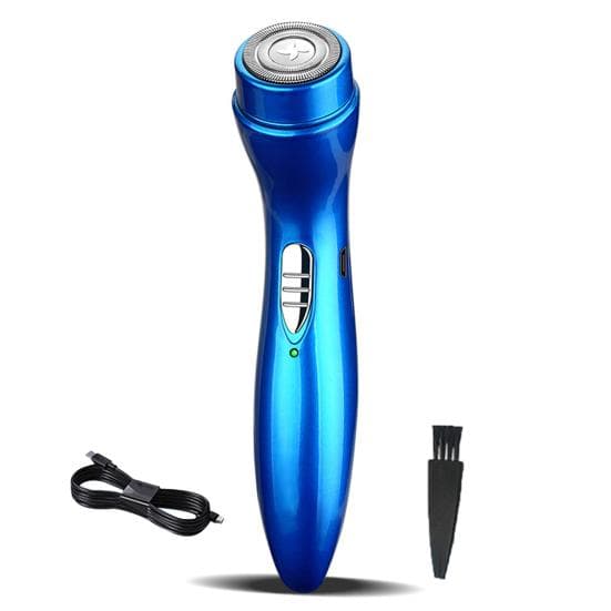 New Hair Shaver Multifunctional Strong Powder Convenient Electric Epilator Body Face Hair Remover Trimmer for Home blue