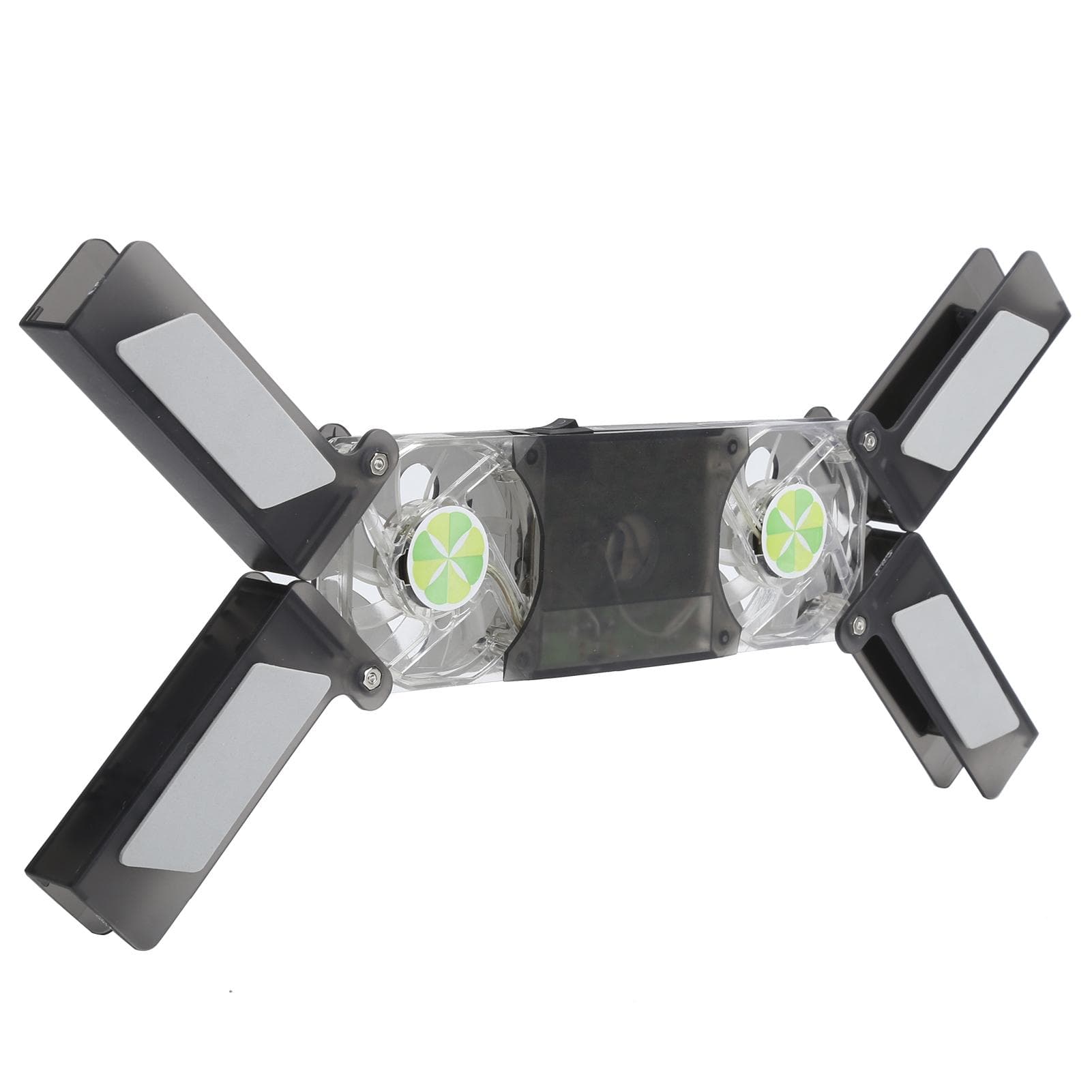 Laptop Cooler Pad Dual Fan Light Emitting Notebook Speaker Foldable Cooling Stand DR-2009A