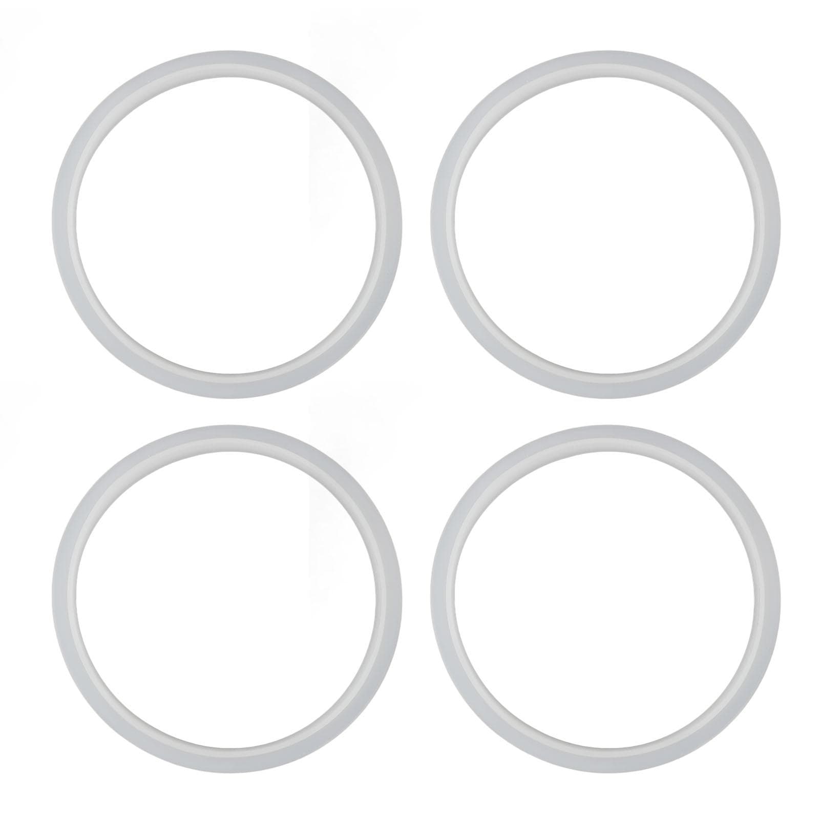 4PCS Water Distiller Sealing Ring Silicone Heat Resistance Water Distiller Gaskets Spare Parts for 4L