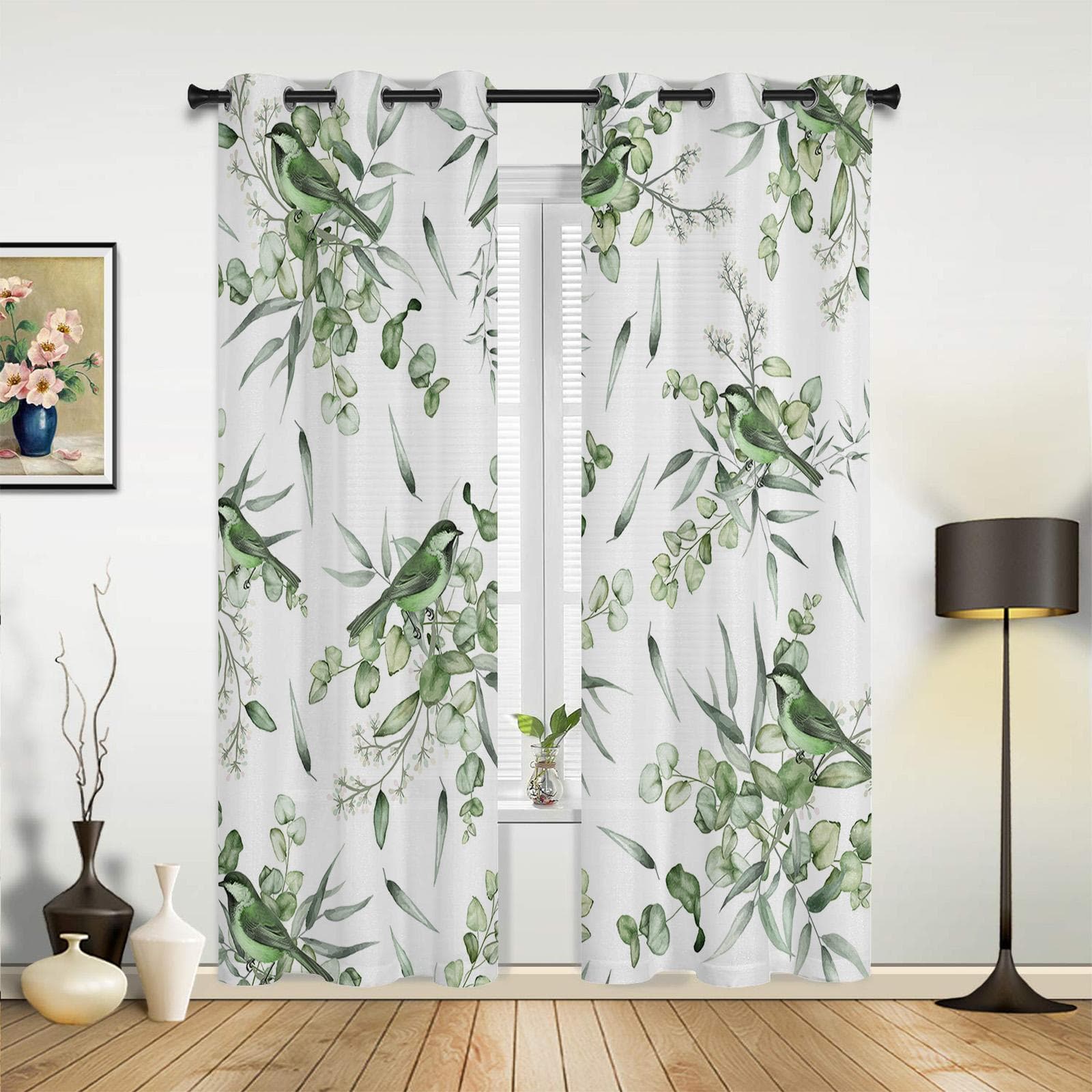 Ocean Nautical Sailing Window Curtains Home Decor Living Room Curtains Kitchen Drapes Panel Curtains for Bedroom 135W x 60H(cm)