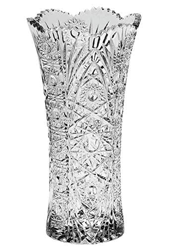 Bohemian Glass Crystal Vase Sissi