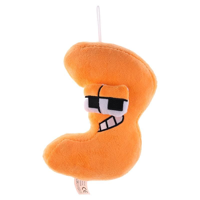 Cyrillic Alphabet lore Plush toys Ukrainian alphabet Cotton plush toys for kids
