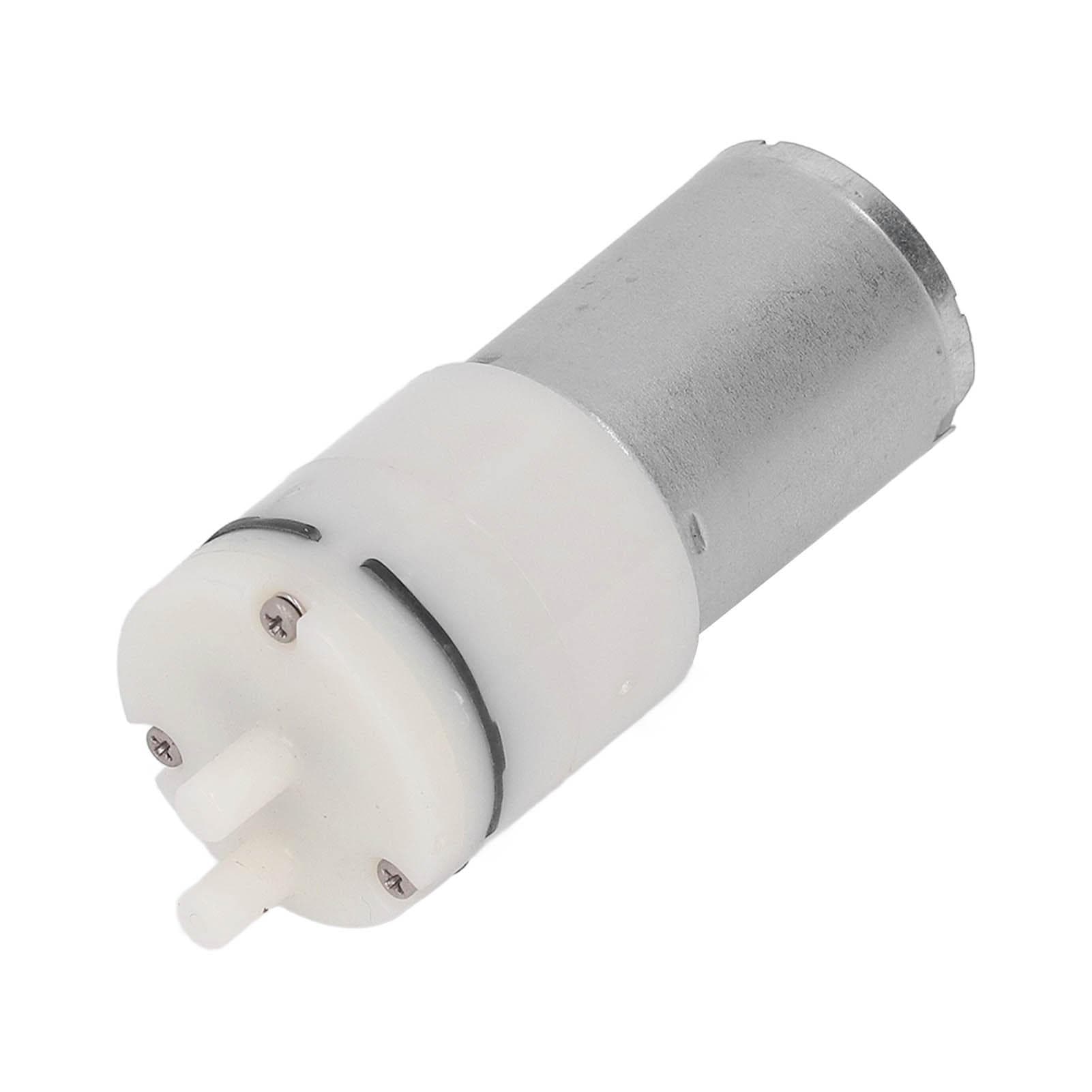 Air Pump Inflation Diaphragm 0 Degree Port Angle with Pressure Switch Overflow Switch DC 6V