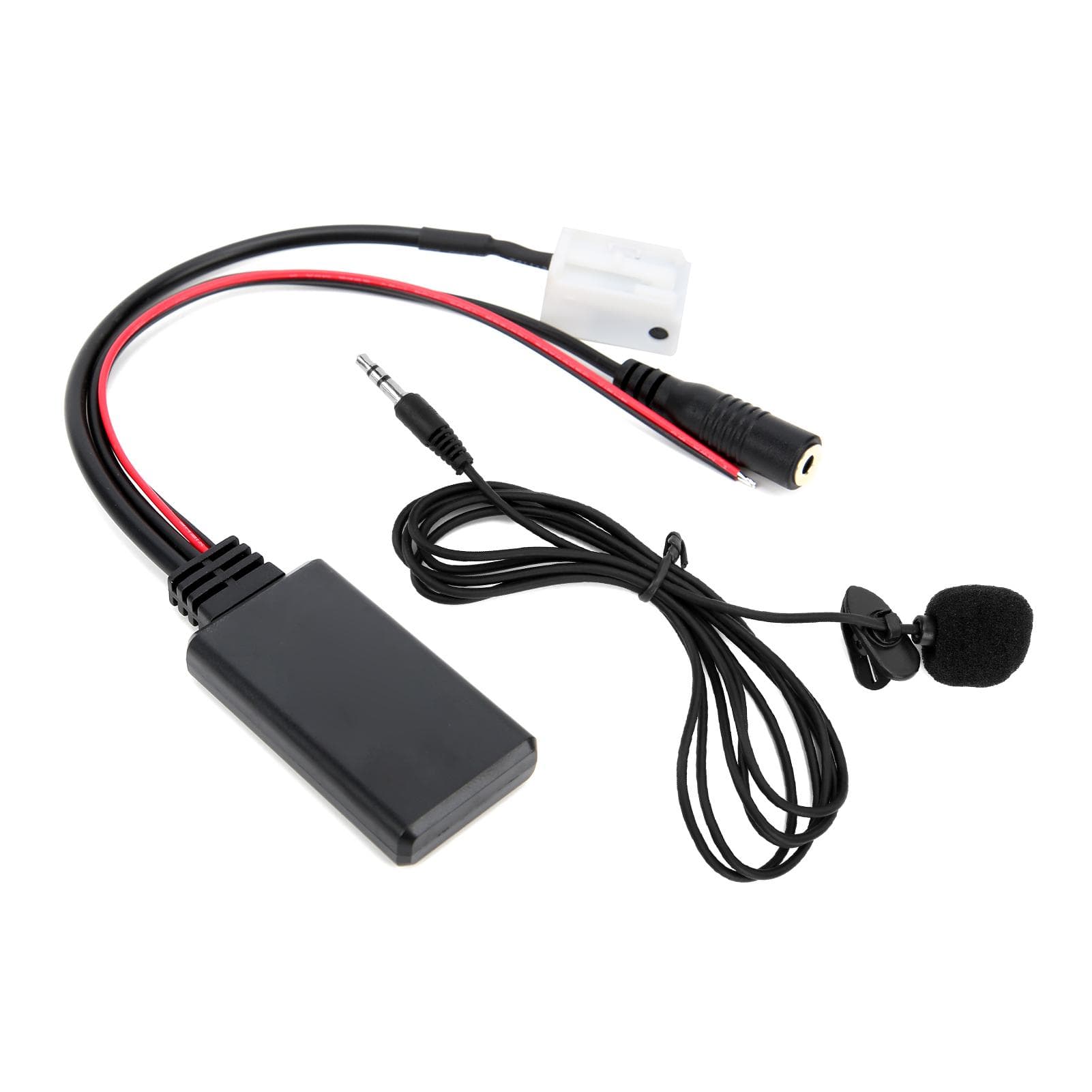 DC 12V Car Audio Cable AUX Bluetooth 5.0 Adapter Replacement for Benz W169 W221 W251 W245