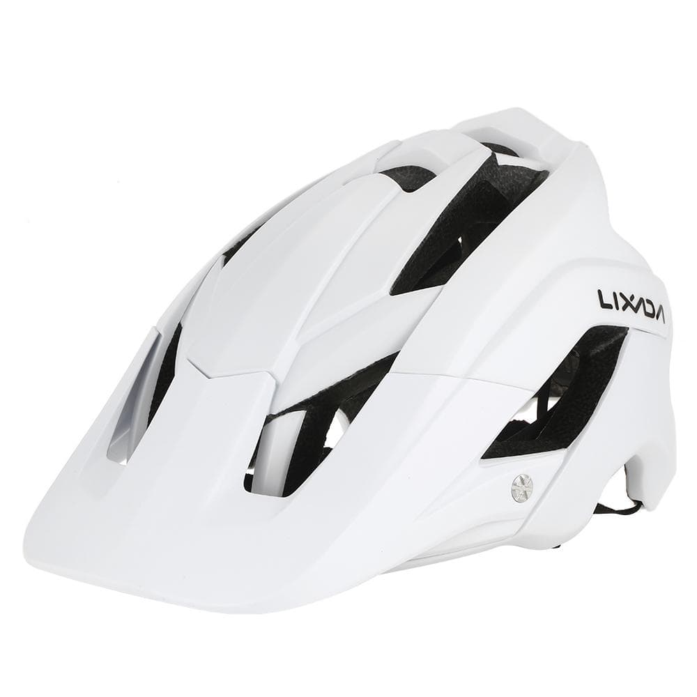 Lixada Ultra-lightweight Mountain Bike Cycling Bicycle Helmet Sports Safety Protective Helmet 13 white