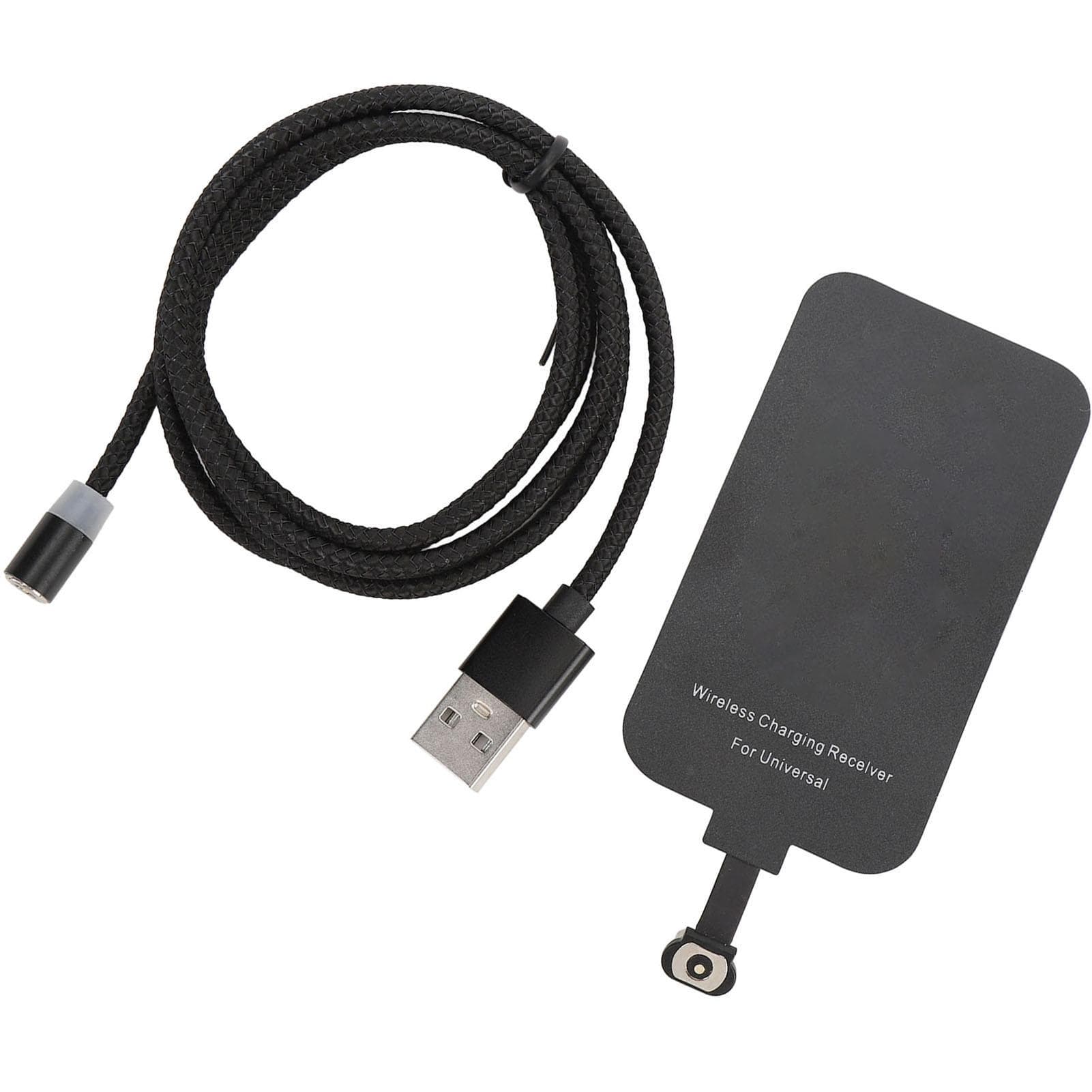 Type C Magnetic Wireless Charging Receiver 5W Safe Charging USB C Receiver for Smartphones