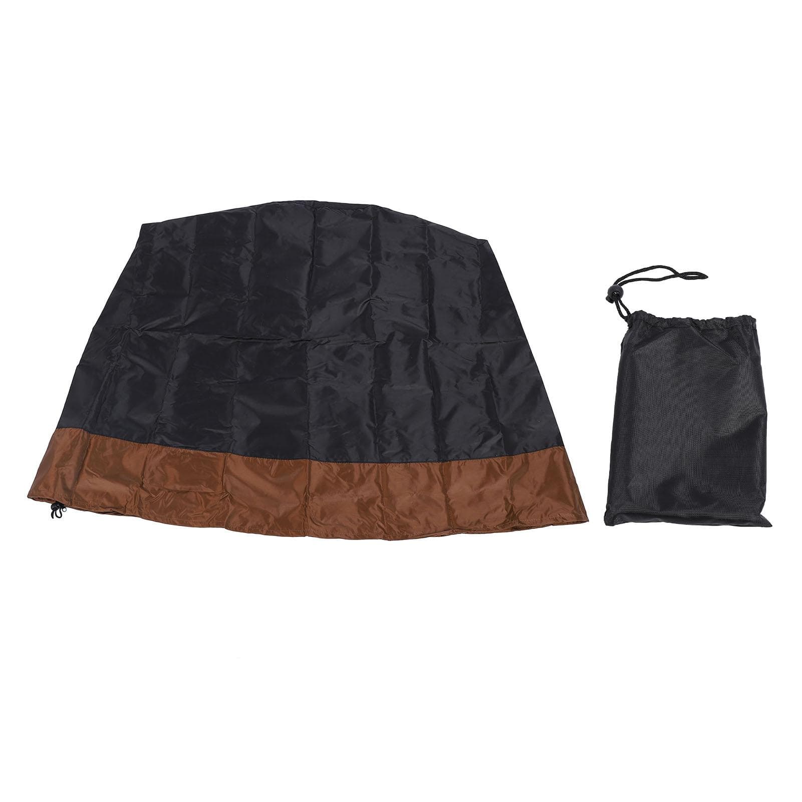 Garden Fountain Cover 420D Silver Coated Water Resistant Bird Bath Protective Cover for Winter
