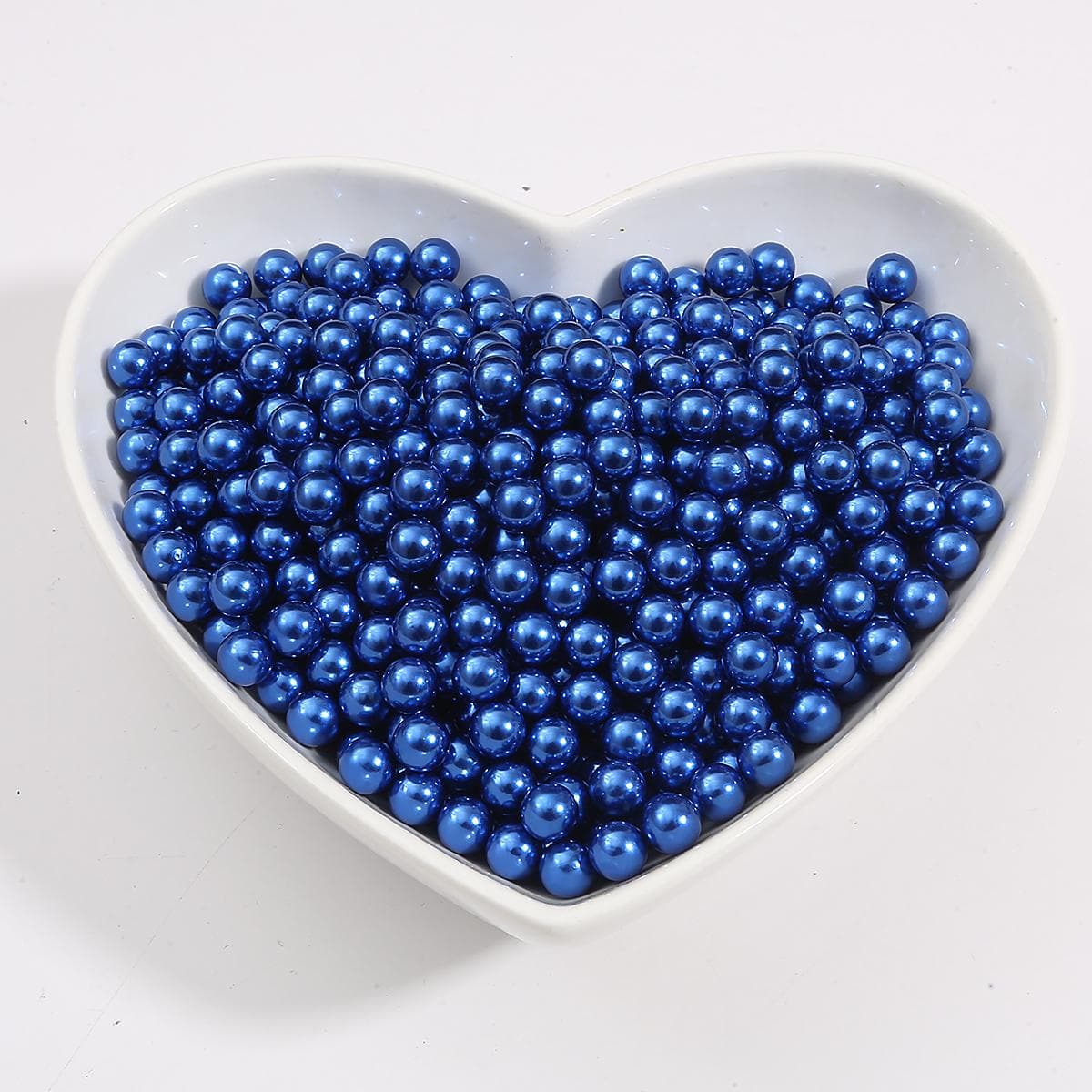2-18mm No Hole Multi Color Round Plastic ABS Imitation Pearl Beads for DIY Jewelry Making 3mm 1000pcs blue