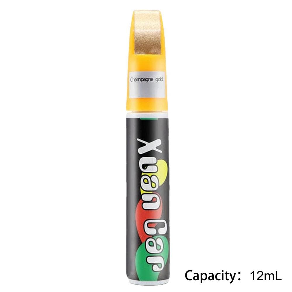 Scratch Remover Pen for Vehicles 12Ml Waterproof Automotive Paint Repair Quick Dry Pen Portable Repair Supplies Automobile Care gold