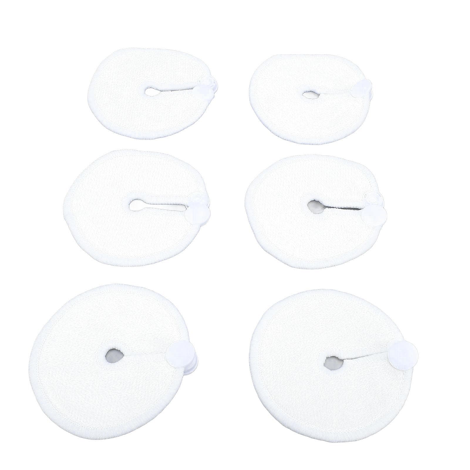 28pcs G Tube Pads Holder Abdominal G Tube Button Pads Soft Absorbent G Tube Pads for Breastfeeding white