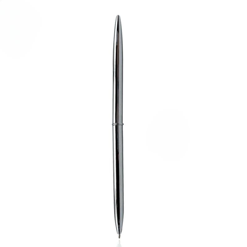 Fashion Ballpoint Pen Business Ball Point Pen Golden Silver Clip Black Refill Writing 1pc silver