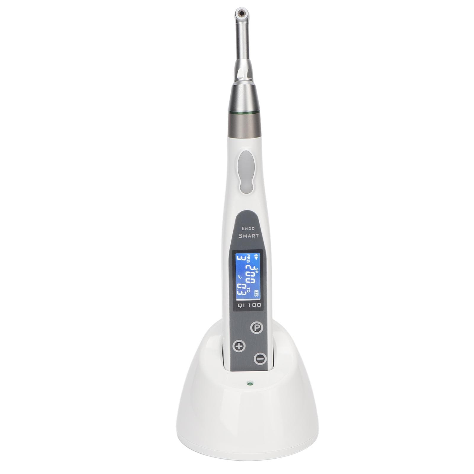 16:1 Reduction Contra Angle Low Speed Handpiece 3 Modes 9 Gears Stainless Steel Dental Handpiece