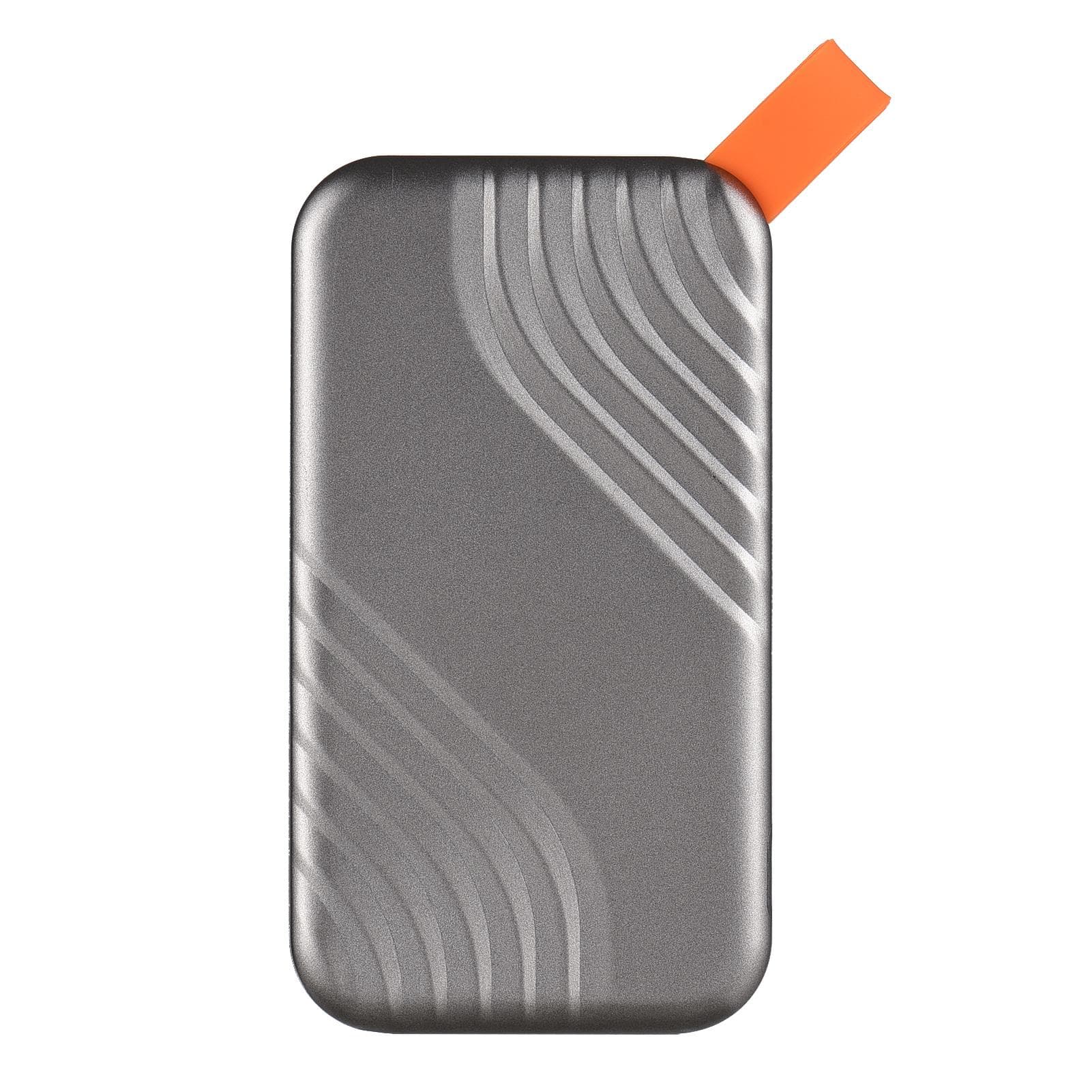 External Hard Drive USB 3.1 Portable Solid State Drive with Stable 5Gbps Transmission NGFF M.2 480G gray