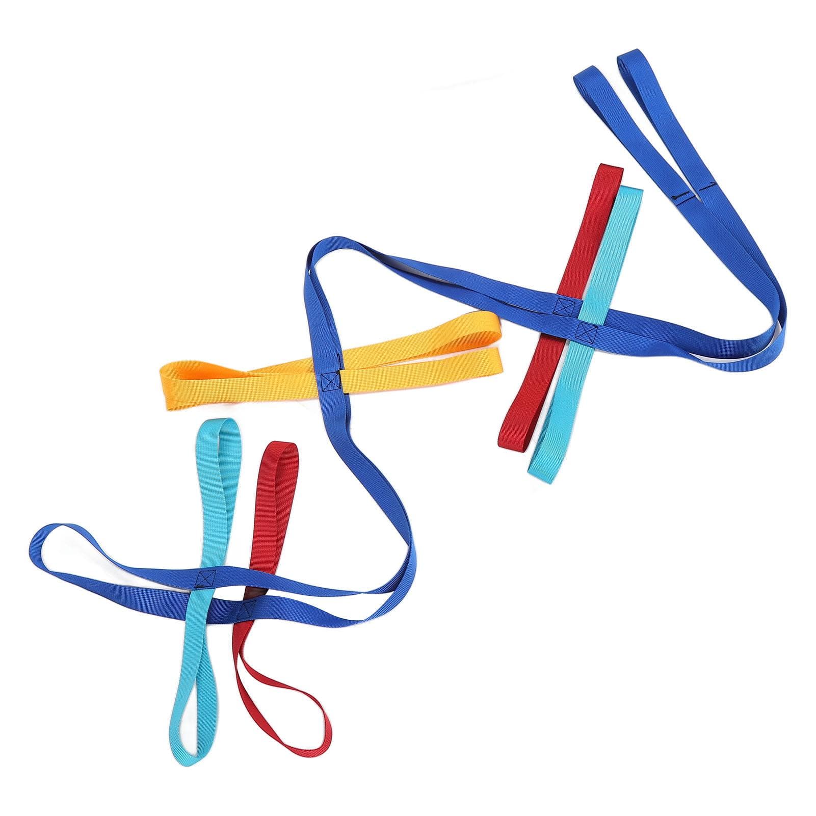 Walking Rope Webbing Material Attractive Colorful Enough Space Fixed Position Preschool Line Rope