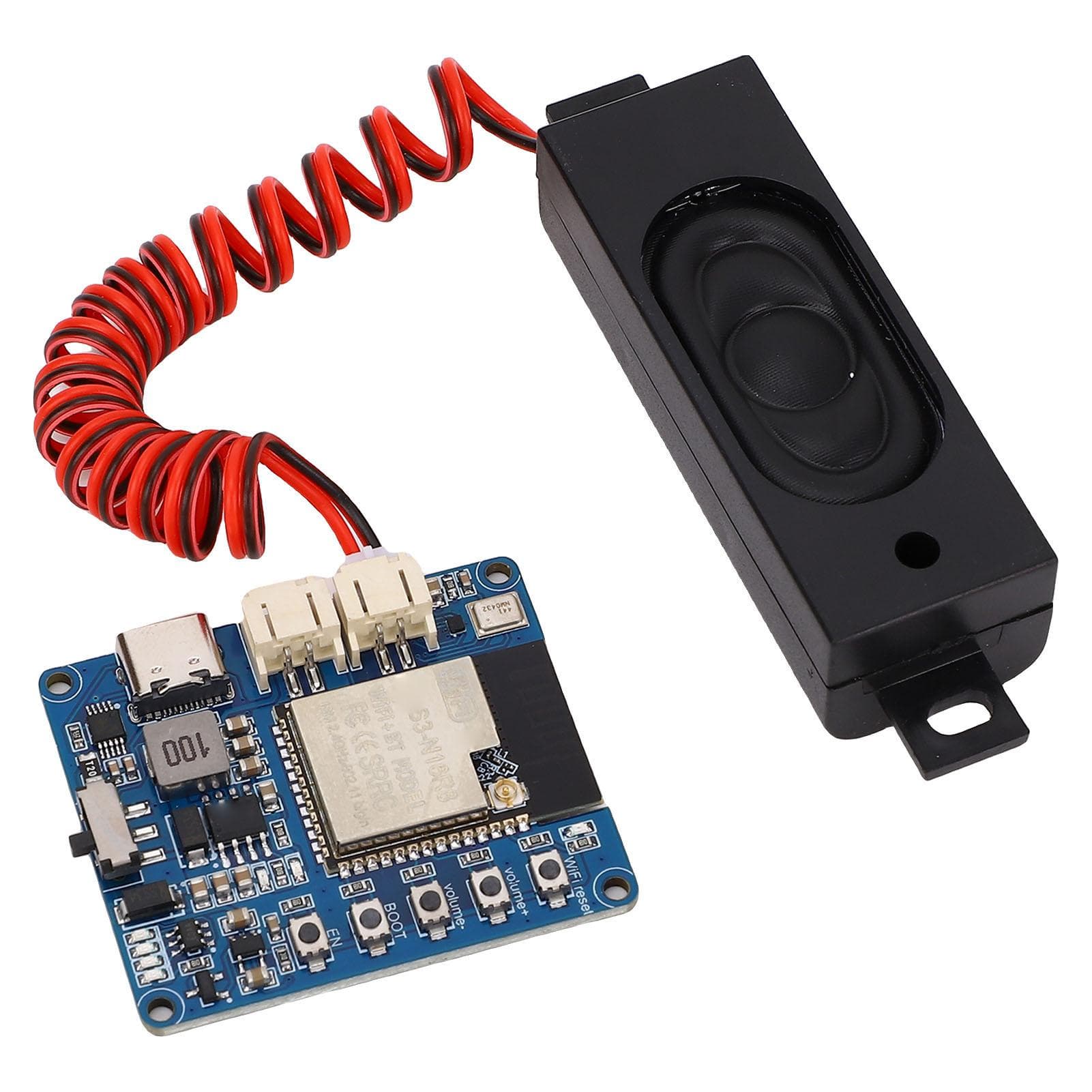 AI Voice Chat Module for ESP32S3 Type C Interface Intelligent Voice Control Board Support for