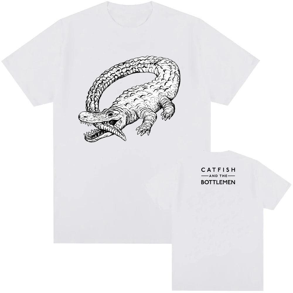 The Ride T-shirt Catfish and The Bottlemen Band Tshirts Hip Hop Rock Fashion Graphic T Shirt Cotton Summer Men Women Tees L