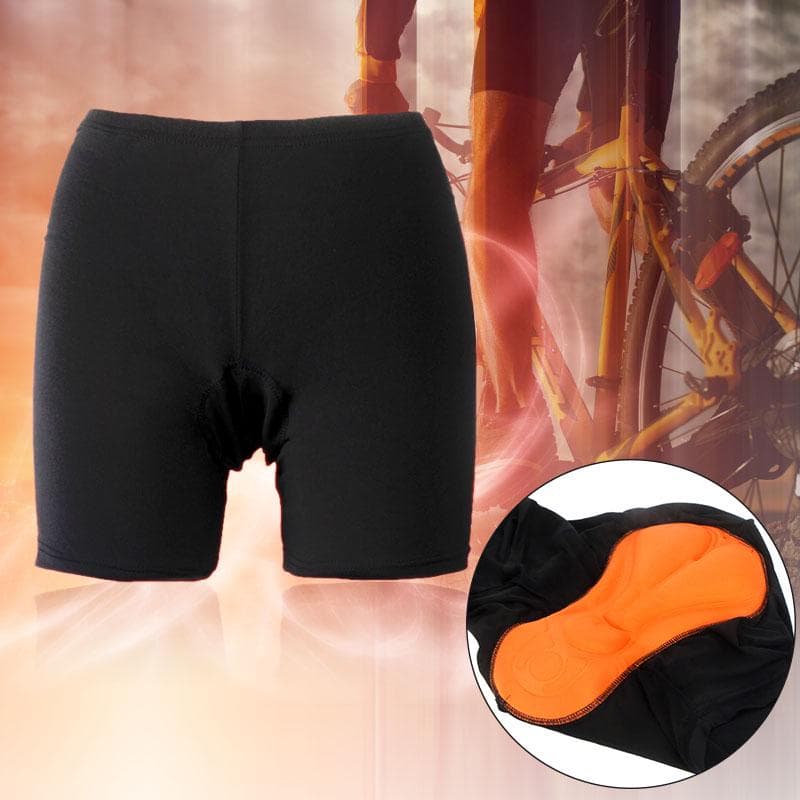 Lixada Men Cycling Underwear Gel 3D Padded Bike Bicycle Shorts Pants XL black