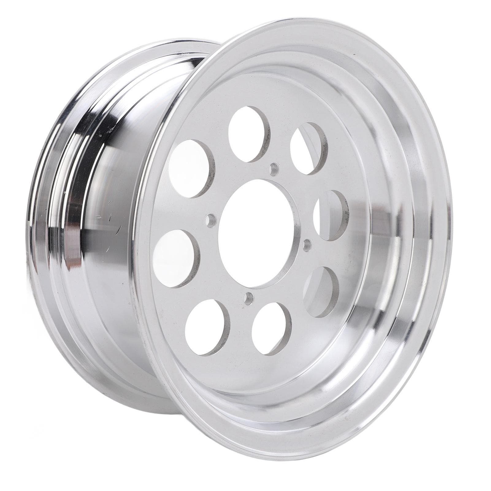 5.0?10 10in Rear Wheel Rim Hub Aluminium Alloy Widened Thickened Enhanced Stability for Monkey Z50