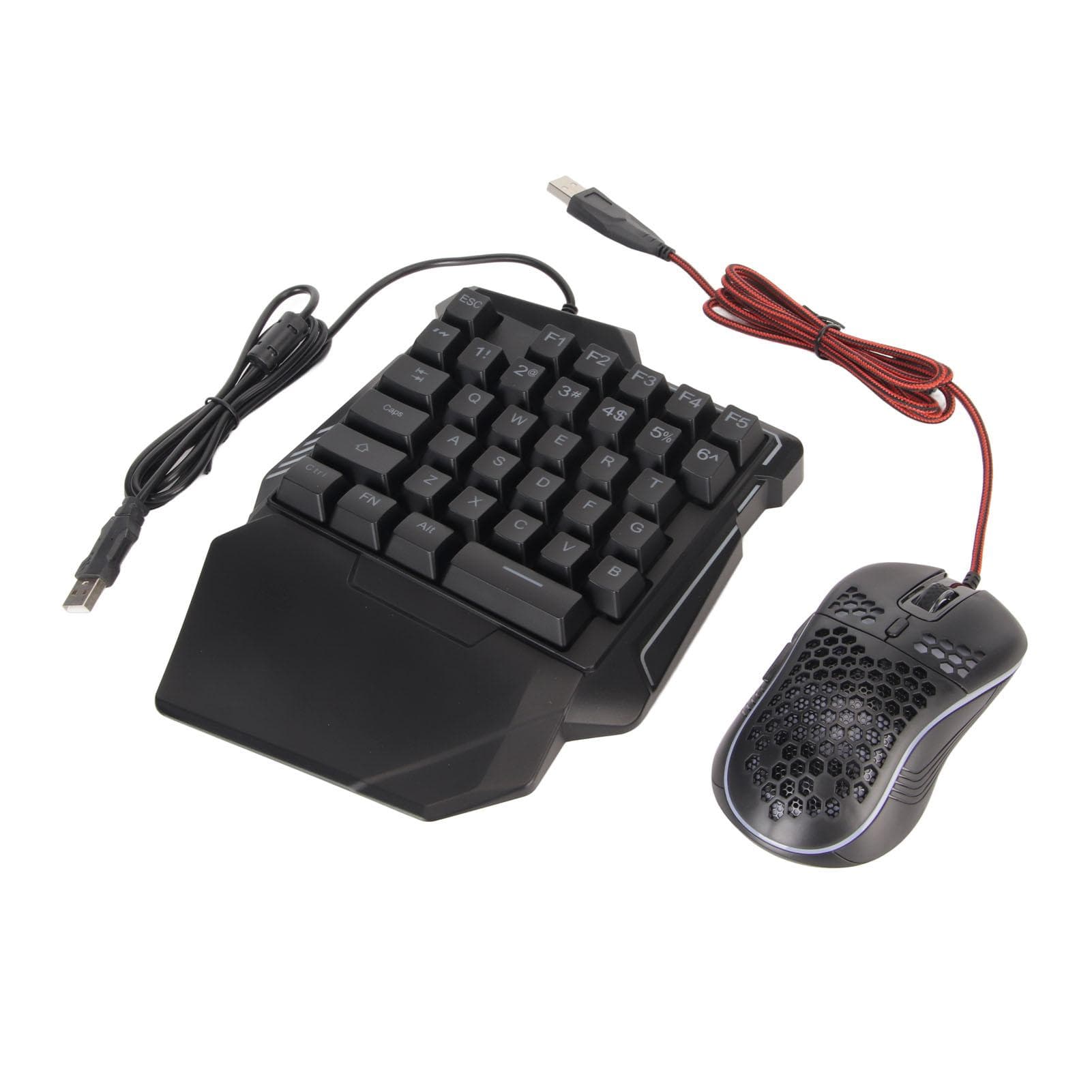 Keyboard Converter Set Silent Design Plug and Play Gaming Keyboard and Mouse Converter for PS4 for