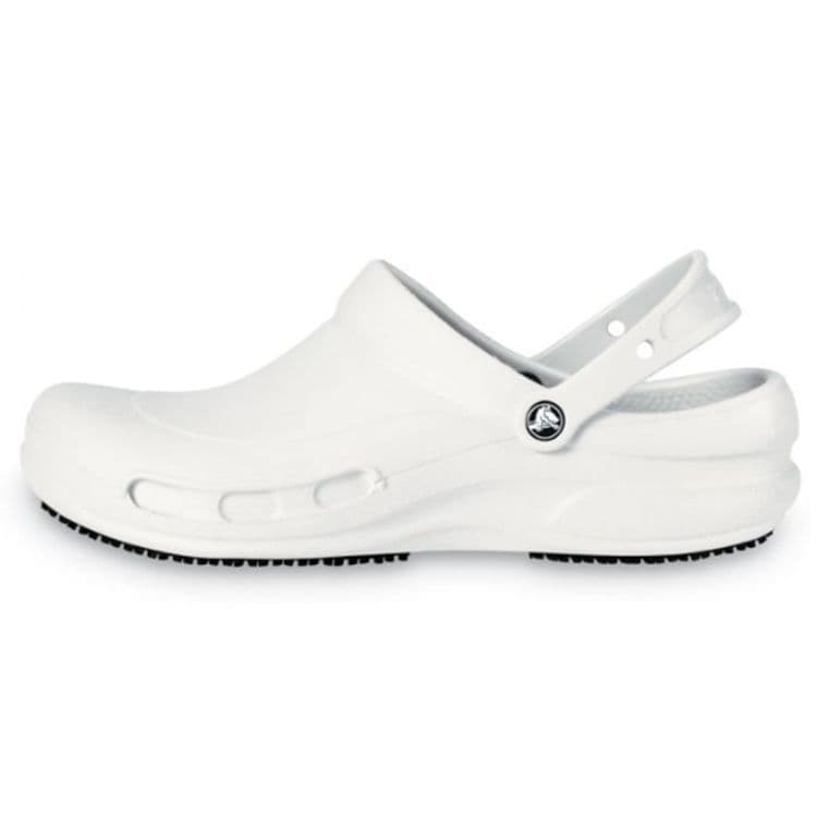 Crocs Bistro Slip Resistant Work Clog White Unisex Sneakers 10075-100 38-39