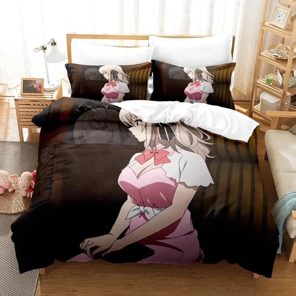 Spy Classroom Bedding Set Single Twin Full Queen King Size Bed Set Adult Kid Bedroom Duvet cover Sets 3D Anime Bed Sheet Set 70x133cm 2pcs