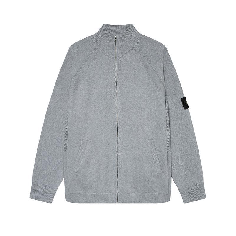 Cross-Border Stone Island Round Neck Unisex Pullover Sweater - European & American Trendy Style XXL