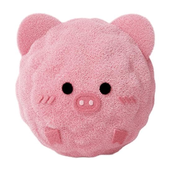 1/3Pcs Plush Dog Toy Bright Color Animal Design Interactive Squeaky Chew Toys High Bounce Soft Fabric Dog Ball Little Pig