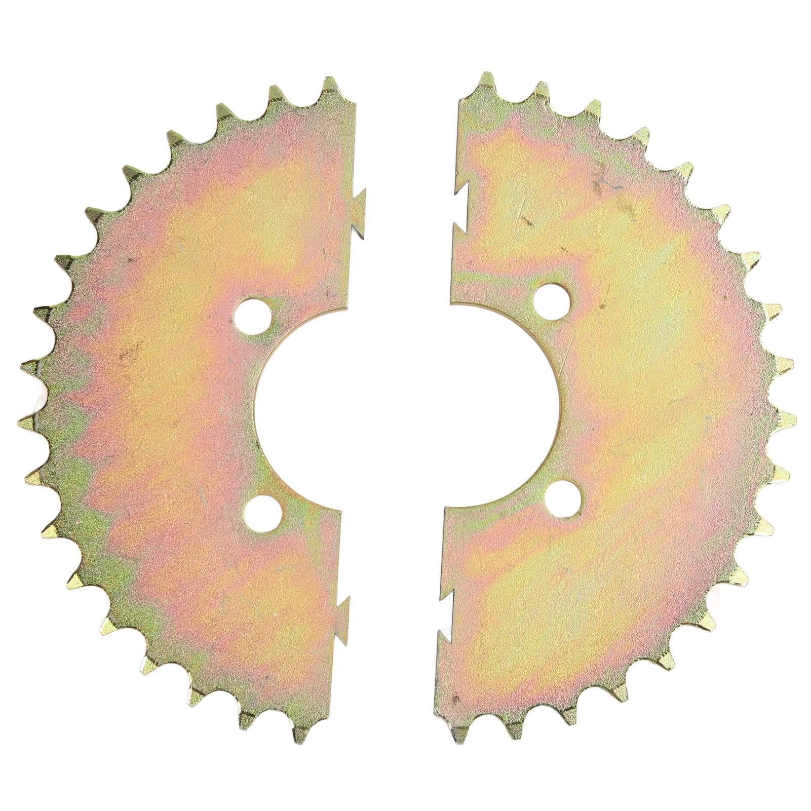 530 58mm 37T Splittable Sprockets For ATV Go Karts 530 Chain Modification Parts Steel Chain