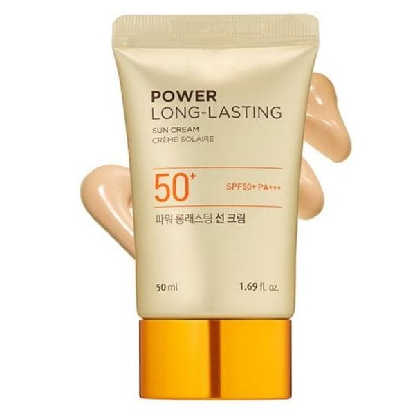[THE FACE SHOP] Power Long-Lasting Sun Cream SPF 50+ PA+++ 50ml