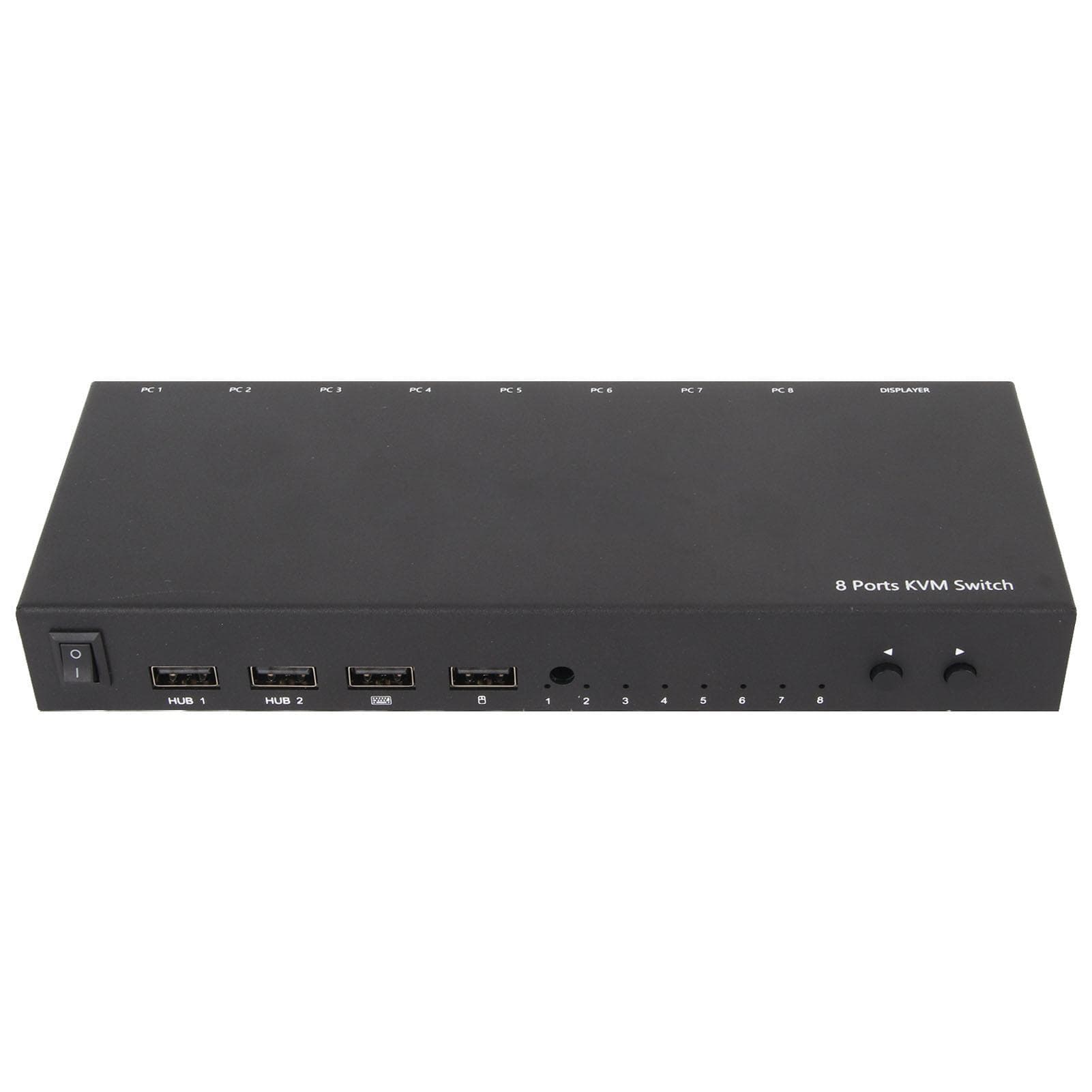 USB KVM Switch 8 Ports 4K 30Hz 3D 1080P DDC Function Remote Control HD KVM Switcher for Keyboard