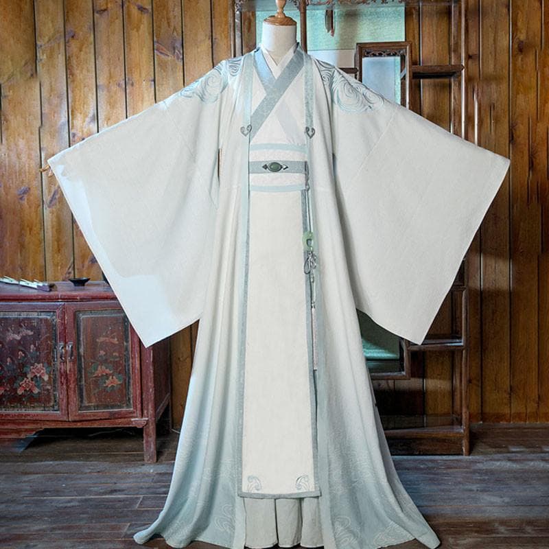 Breathable And Comfortable Lan Wangji Cosplay Outfit Perfect For Theme Parties 2XL