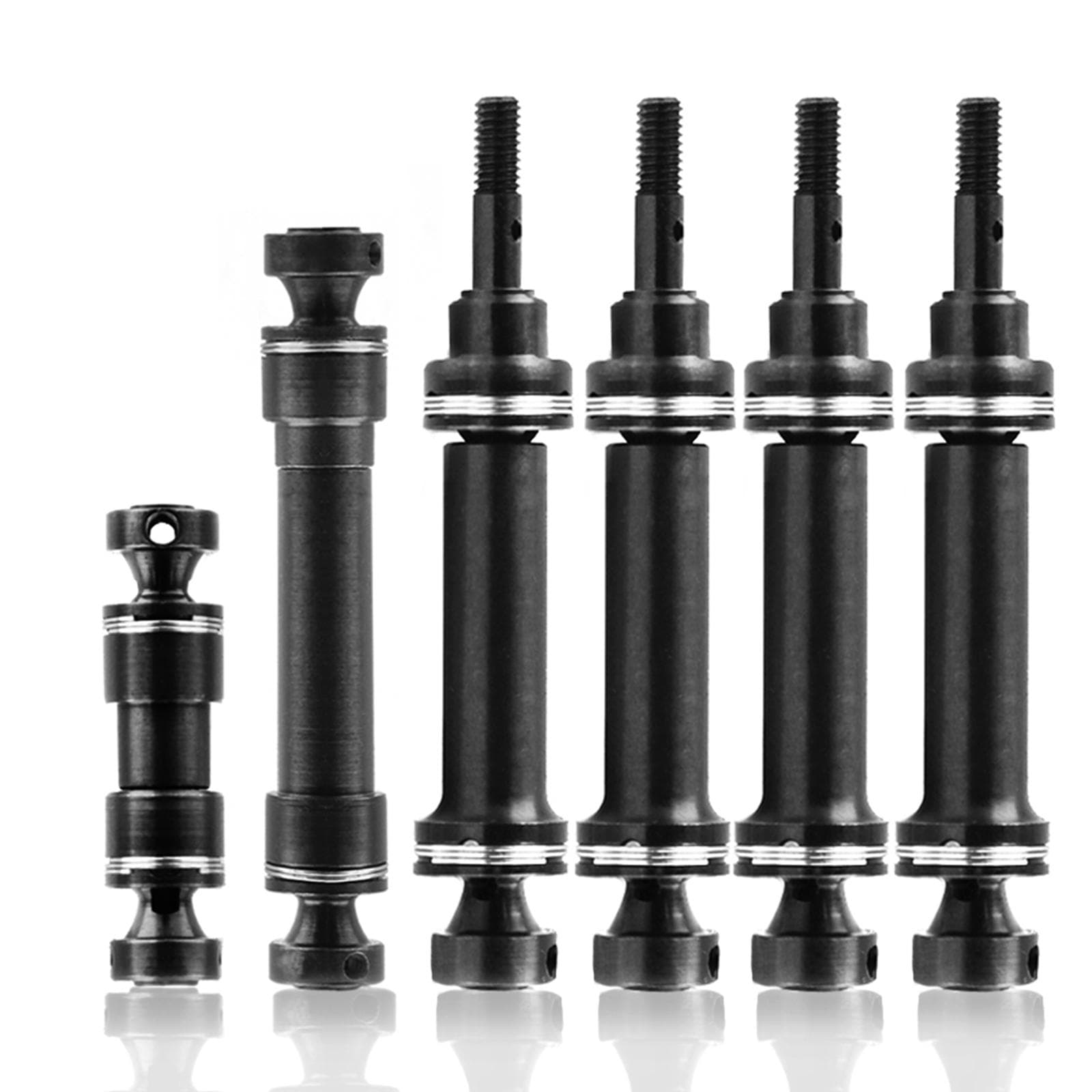 Hardened Steel Front and Rear Center Drive Axle, High-Performance Off-Road Drive Axle 7051 7250R black