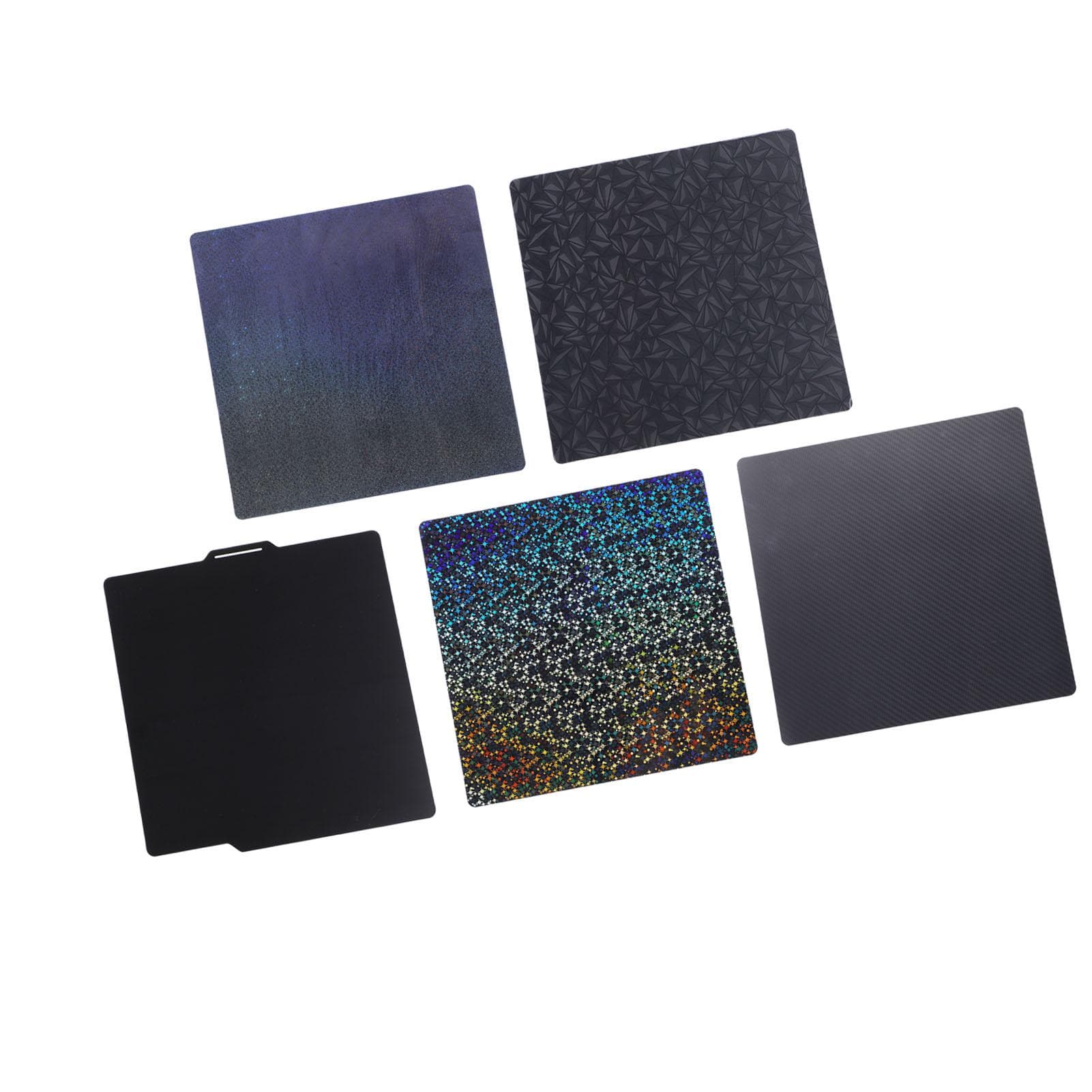 3D Printer Build Plate 257x257mm PEI 65Mn Strong Magnetic Build Sheet with PET PEO PEY Transfer