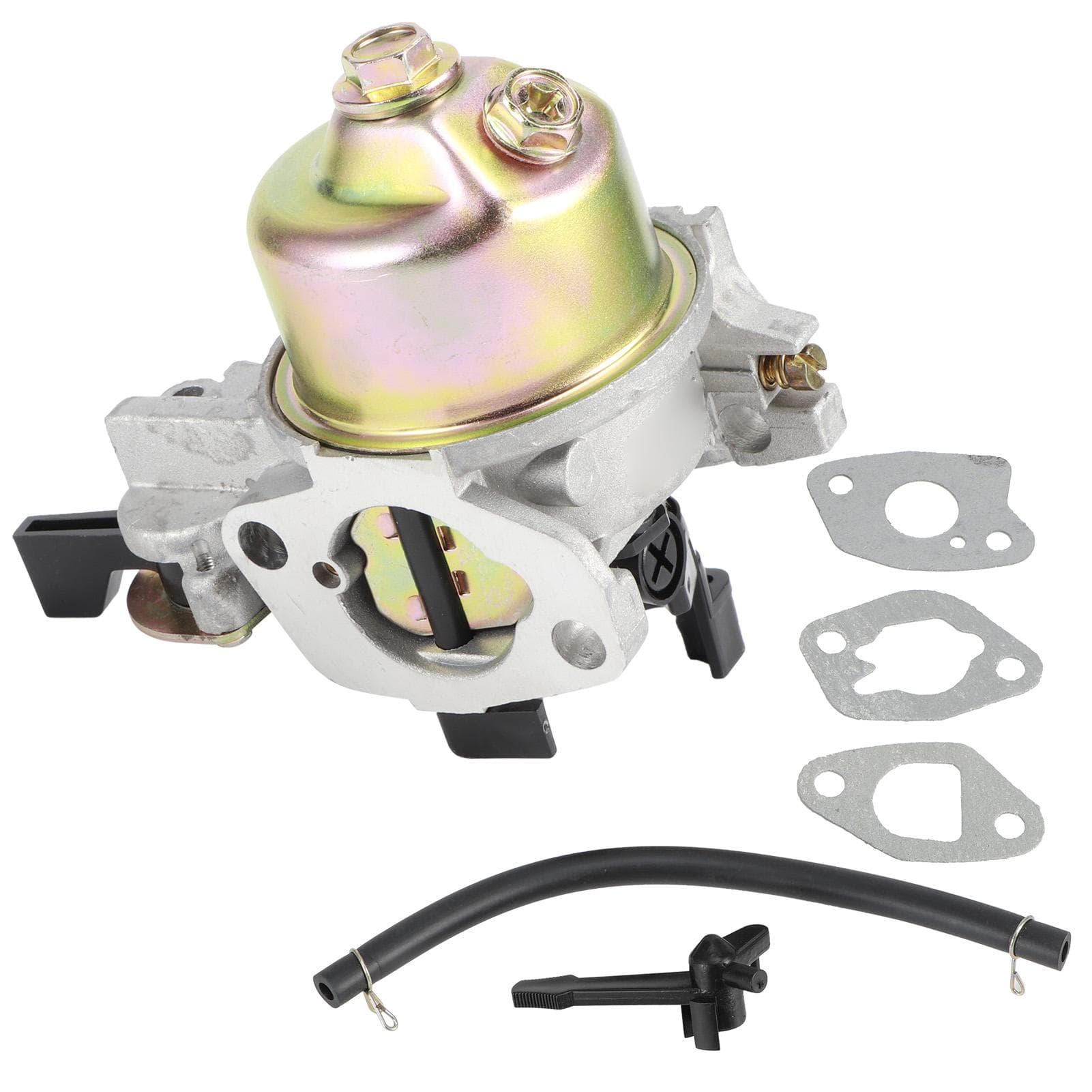 Aluminum Alloy Carburetor Set for GX120 GX140 GX160 5.5Hp Mini Engine Electric Generator white