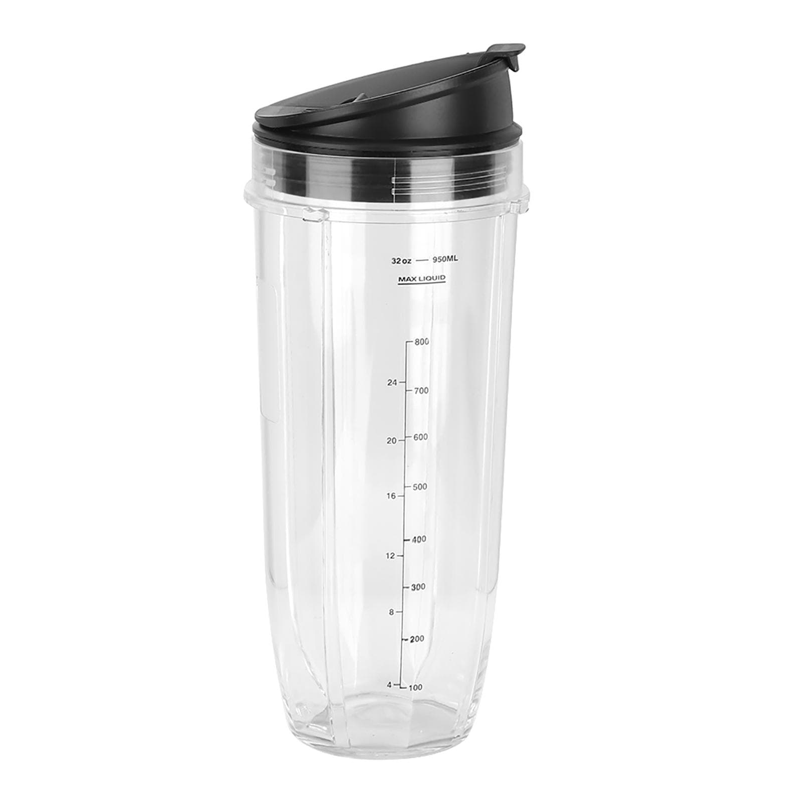 Cup  Lid Blender Part Kit for NINJA 900W 1000W Blender Accessory Replacement (24OZ)