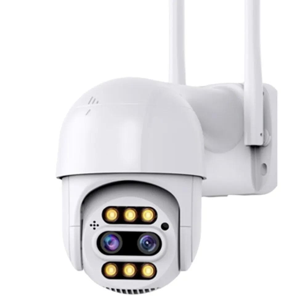 8MP 4MP 4K PTZ IP Camera 8x Zoom Dual Lens Human Detect CCTV Camera Outdoor CCTV Wifi Video Surveillance Camera ICSEE Alexa 4MP AU Plug
