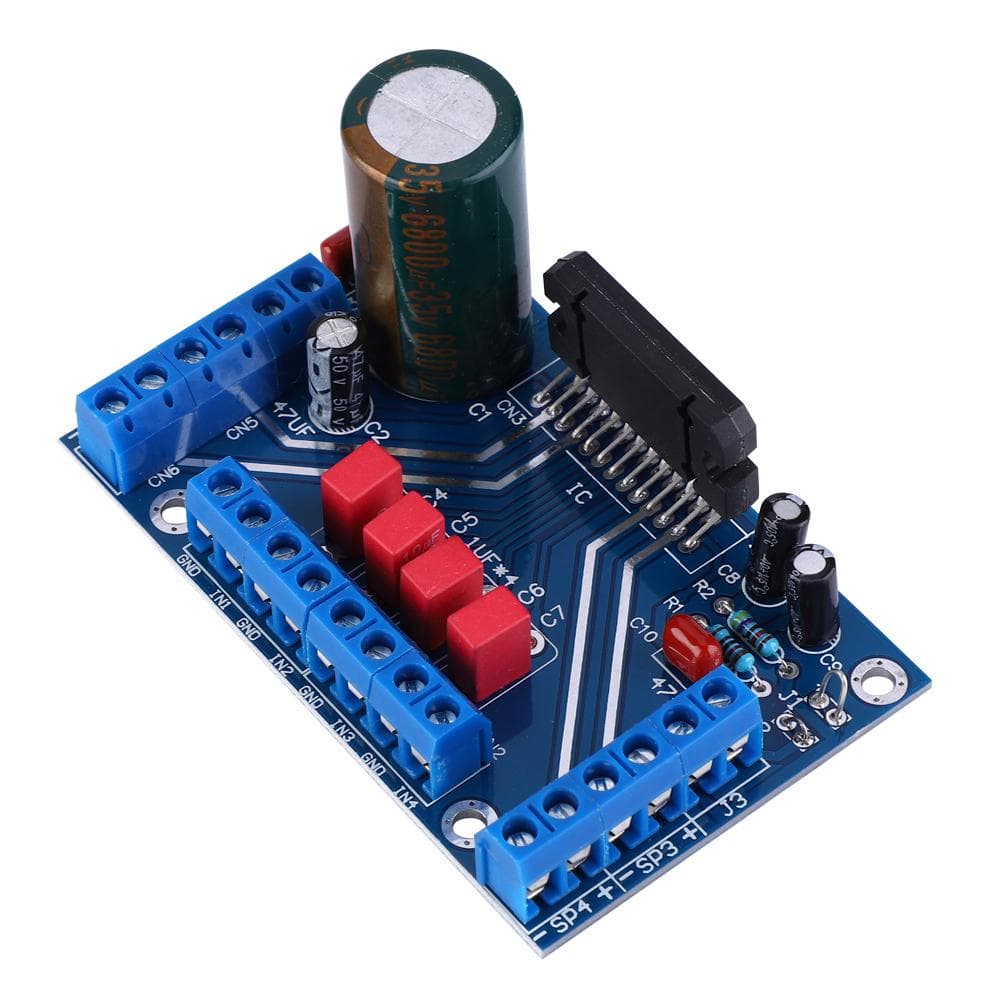 DC 1214.5V 4 Channel Audio Amplifier Board 4 x 41W Car Amp BTL Board